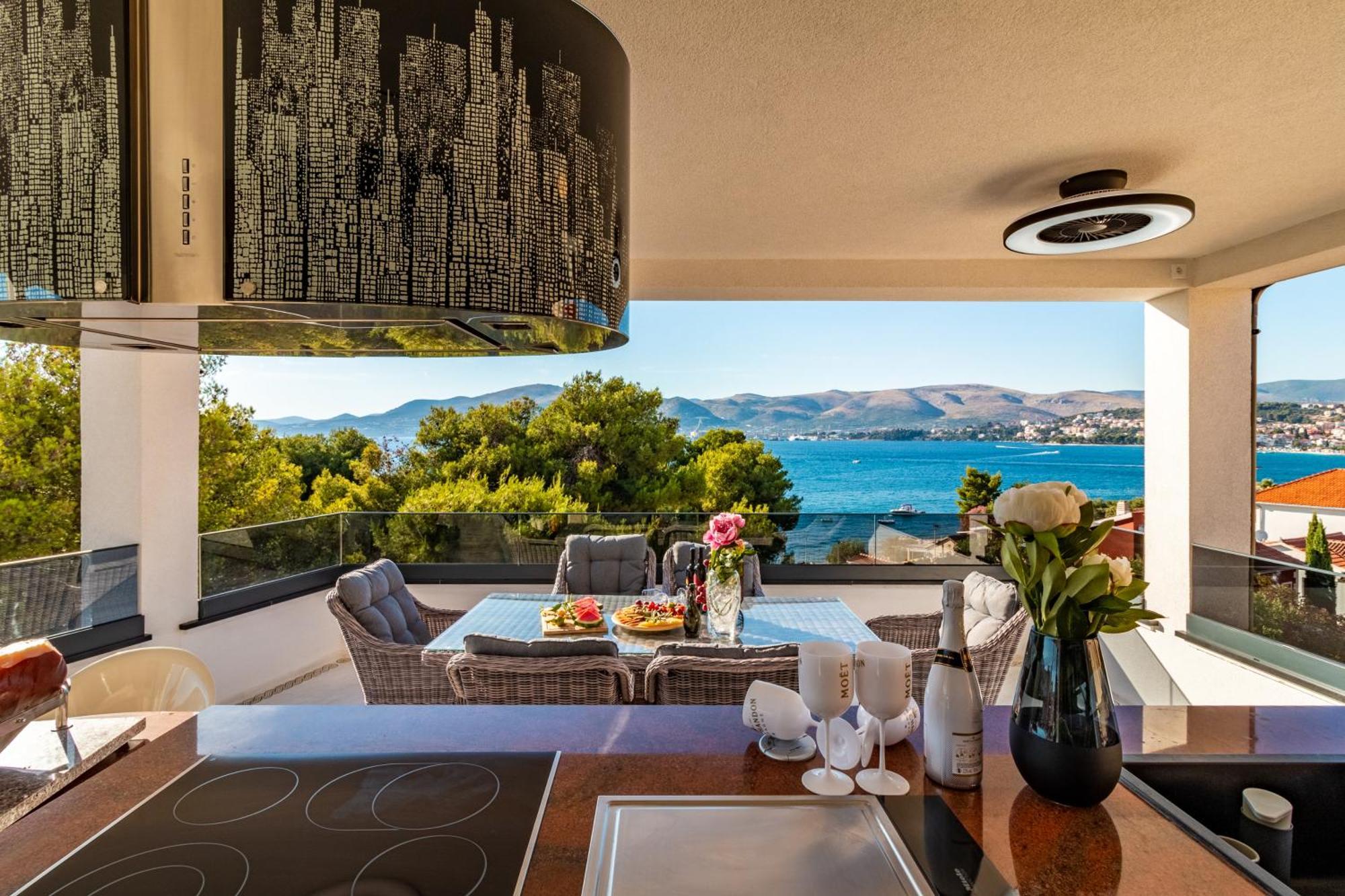 Beach Villa Valentina Trogir Zimmer foto